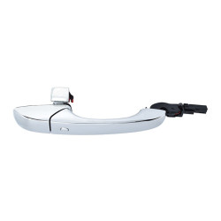 MANIJA EXTERIOR JP GRAND CHEROKEE LIMITED 11-20 DG DURANGO 11-18 SIN HOYO PARA LLAVE CON SENSOR CROMADA PLASTICO TWN HUSHAN 4589884AE Derecho Delantera