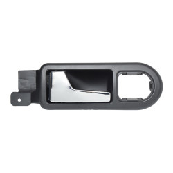 MANIJA INTERIOR VW PASSAT 01-05 CON HOYO PARA CONTROL ESPEJO NEGRA/CROMO PLASTICO TWN HUSHAN 3B1837113L2AQ Izquierdo Delantera