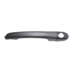 MANIJA EXTERIOR FT PALIO 05-18/STRADA 05-14/MOBI 17-18 DG RAM 700 ADVENTURE 15-20/VISION 15-18 FT IDEA 10-16 CON HOYO PARA LLAVE CORRUGADA NEGRA PLASTICO TWN Derecho/Izquierdo Delantera