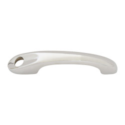 MANIJA EXTERIOR CON HOYO PARA COFRE CROMO METAL BRA 113.823.565.F Central/superior