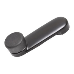 MANIJA DE ELEVAR CV AVEO 08-17 CV CHEVY JOY / POP / SWING / PICK UP 94-12 CV MONZA 97-12 CV TORNADO 04-20 CV SONIC 12-17 PERILLA NEGRA 8 DIENTES BASE TODA METAL NEGRO BRA GENERICA