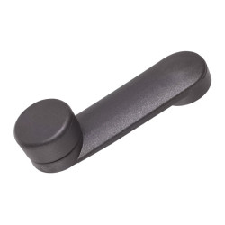 MANIJA DE ELEVAR CV CHEVY JOY / POP / SWING / PICK UP 94-12/MONZA 97-12/AVEO 08-17/TORNADO 04-20/SONIC 12-17 PERILLA NEGRA 8 DIENTES PLASTICO NEGRO BRA 90.438.381
