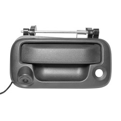 MANIJA DE TAPA FD LOBO 04-14/SUPER DUTY 08-16/EXPLORER SPORT TRAC 06-10 LC MARK LT 06-13 CON HOYO PARA LLAVE CON CAMARA INTEGRADA C/CABLEADO P/ADAPTAR 8MTS CORRUGADA NEGRA PLASTICO TWN HUSHAN