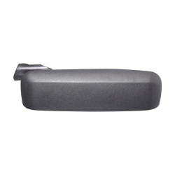MANIJA EXTERIOR FT UNO 10-18 SIN HOYO PARA LLAVE CORRUGADA NEGRA PLASTICO TWN HUSHAN Derecho Trasera