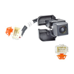CAMARA DE REVERSA HD CR-V 12-13 CON CONECTOR TIPO ORIGINAL 12VCC PLUG & PLAY TWN 39530-T0A-A01 HUSHAN