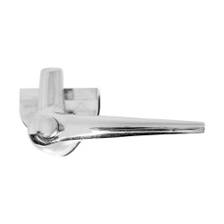 BROCHE VENTANILLA VW COMBI/SEDAN 59-70 MEX CROMADO BRA 1 PIEZA GENERICA Izquierdo Delantera
