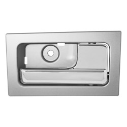 MANIJA INTERIOR FD F-150/F-250/LOBO 09-14 PLATA/CROMO PLASTICO PARA SEGUROS ELECTRICOS TWN HUSHAN Derecho Delantera/Trasera