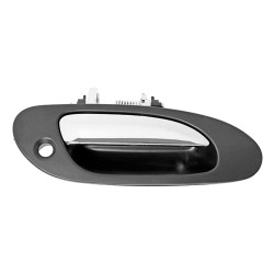 MANIJA EXTERIOR AC TL 99-03 CON HOYO PARA LLAVE CROMADA/NEGRA TWN HUSHAN Derecho Delantera