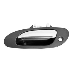MANIJA EXTERIOR AC TL 99-03 CON HOYO PARA LLAVE CROMADA/NEGRA TWN HUSHAN Izquierdo Delantera