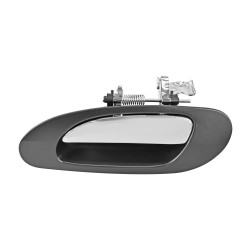 MANIJA EXTERIOR AC TL 99-03 CROMADA/NEGRA PLASTICO TWN HUSHAN Izquierdo Trasera