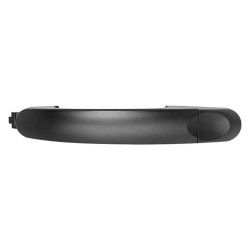 MANIJA EXTERIOR VW EUROVAN 05-10/TRANSPORTER 10-15/CADDY 14-19 SIN HOYO PARA LLAVE LISA NEGRA PLASTICO TWN HUSHAN Derecho/Izquierdo Puerta corrediza