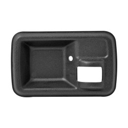 MANIJA INTERIOR SZ SUPER CARRY 80-90/SAMURAI SJ410 91-95 SOLO BISEL CORRUGADA NEGRA PLASTICO TWN HUSHAN Derecho Delantera/Trasera