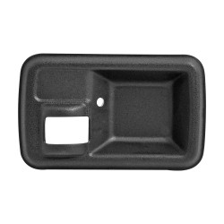 MANIJA INTERIOR SZ SUPER CARRY 80-90/SAMURAI SJ410 91-95 SOLO BISEL CORRUGADA NEGRA PLASTICO TWN HUSHAN Izquierdo Delantera/Trasera