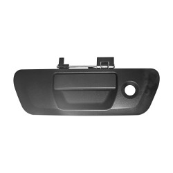 MANIJA DE TAPA NS NP300/FRONTIER 16-22 CON HOYO PARA LLAVE Y SIN HOYO PARA CAMARA CORRUGADA NEGRA PLASTICO TWN HUSHAN
