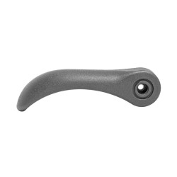 MANIJA INTERIOR CV COLORADO GM CANYON 04-12 HM H3 06-10 CORRUGADA NEGRA PLASTICO PARA RECLINAR ASIENTO TWN HUSHAN 89041697 Izquierdo Delantera