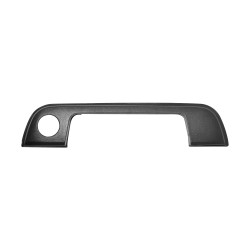 MANIJA EXTERIOR BW Z3 96-02 CON HOYO PARA LLAVE SOLO BISEL CORRUGADA NEGRA PLASTICO TWN HUSHAN Derecho Delantera