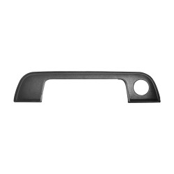 MANIJA EXTERIOR BW Z3 96-02 CON HOYO PARA LLAVE SOLO BISEL CORRUGADA NEGRA PLASTICO TWN HUSHAN Izquierdo Delantera
