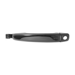 MANIJA EXTERIOR AD A4 09-15/A5 10-15/Q3/Q5 09-15 CON HOYO PARA LLAVE CON SENSOR LISA NEGRA PLASTICO TWN HUSHAN Izquierdo Delantera