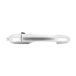 MANIJA EXTERIOR AR 147 00-10 SIN HOYO PARA LLAVE SIN SENSOR LISA PLATA PLASTICO TWN HUSHAN 156073259 Derecho Delantera