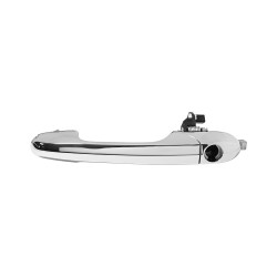 MANIJA EXTERIOR AR 147 00-10 CON HOYO PARA LLAVE CROMADA PLASTICO TWN HUSHAN 156073260 Izquierdo Delantera