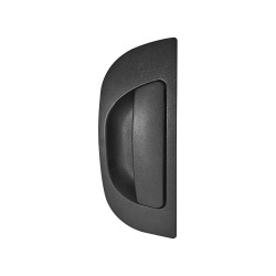 MANIJA EXTERIOR AR 147 HATCHBACK 00-10 CORRUGADA NEGRA PLASTICO TWN HUSHAN Derecho Trasera