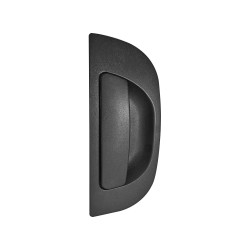 MANIJA EXTERIOR AR 147 HATCHBACK 00-10 CORRUGADA NEGRA PLASTICO TWN HUSHAN Izquierdo Trasera
