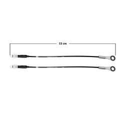 CABLES DE TAPA CV COLORADO 16-20 GM CANYON 16-18 JUEGO 53 CM TWN HUSHAN 52021562