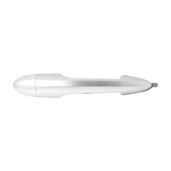 MANIJA EXTERIOR AR GIULIETTA 13-18 SIN HOYO PARA LLAVE SIN SENSOR LISA PLATA PLASTICO TWN HUSHAN Derecho Delantera