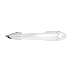 MANIJA EXTERIOR AR GIULIETTA 13-18 CON HOYO PARA LLAVE SIN SENSOR LISA PLATA PLASTICO TWN HUSHAN Izquierdo Delantera
