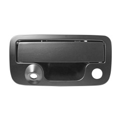 MANIJA DE TAPA CON HOYO PARA LLAVE / CON HOYO PARA CAMARA LISA NEGRA ZINC CON PLASTICO TWN HUSHAN