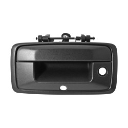 MANIJA DE TAPA CV CHEYENNE 16-18 CV SILVERADO 16-18 GM SIERRA 16-18 CV PICK UP 16-18 CON HOYO PARA LLAVE / CON HOYO PARA CAMARA CORRUGADA NEGRO PLASTICO TWN HUSHAN