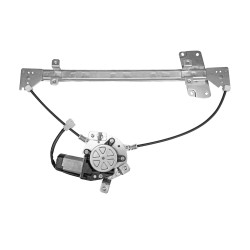 ELEVADOR DE CRISTAL NS FRONTIER/NP300 16-20 ELECTRICO 2 PINS CON MOTOR NORMAL Y DOBLE CABINA COMPATIBLE CON MOLDE ORIGINAL 12VCC BRA GENERICA 80720-4KH0B Derecho Delantera