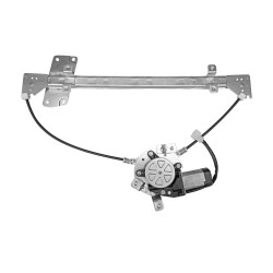 ELEVADOR DE CRISTAL NS NP300/FRONTIER 16-20 ELECTRICO 2 PINS CON MOTOR NORMAL Y DOBLE CABINA COMPATIBLE CON MOLDE ORIGINAL 12VCC BRA GENERICA 80721-4KH0B Izquierdo Delantera