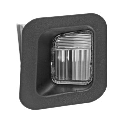 CUBIERTA LUZ DE PLACA DG RAM 02-18 1 PIEZA NEGRA HUSHAN TWN 55078094AD Derecho Trasera