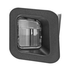 CUBIERTA LUZ DE PLACA DG RAM 02-18 1 PIEZA NEGRA HUSHAN TWN 4805846AB / 55078095AC / 55078095AD Izquierdo Trasera