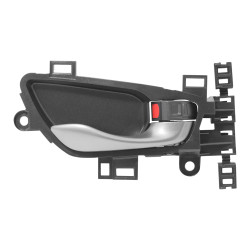 MANIJA INTERIOR HD CIVIC TYPE R/5P HATCHBACK 16-21 GRIS HUMO/NEGRO PLASTICO TWN HUSHAN 72120-TGG-A01ZA Derecho Delantera/Trasera