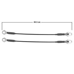 CABLES DE TAPA FD EXPLORER SPORT TRAC 01-10 JUEGO 49.5CM MEX TWN HUSHAN