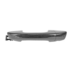 MANIJA EXTERIOR VW GOLF 10-14/PASSAT 12-16 SIN HOYO PARA LLAVE FIBRA DE CARBON NEGRA PLASTICO TWN HUSHAN Izquierdo Delantera