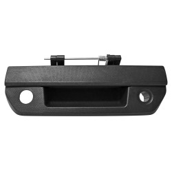 MANIJA DE TAPA CV SILVERADO 19-21 CON HOYO PARA LLAVE / CON HOYO PARA CAMARA CORRUGADA NEGRA PLASTICO TWN HUSHAN 84472398