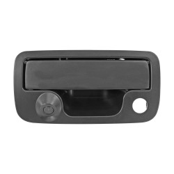 MANIJA DE TAPA CON HOYO PARA LLAVE CON CAMARA INTEGRADA C/CABLEADO P/ADAPTAR 8MTS LISA NEGRA ZINC CON PLASTICO TWN HUSHAN