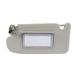 VISERA NS ALTIMA 13-16 1 PIEZA CON ESPEJO CON LUZ GRIS PLASTICO 2 PINS CHIN CHN TIPO ORIGINAL Izquierdo Delantera