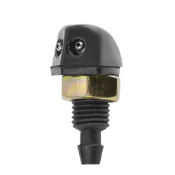 CHISGUETERO LIMPIAPARABRISAS UN VARIOS 50-23 NEGRO 1 PIEZA METAL CHN CHIN Derecho/Izquierdo Delantera