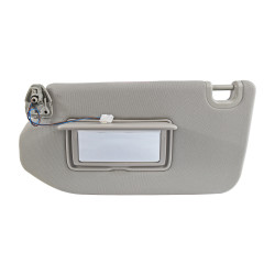 VISERA NS PATHFINDER 13-17 1 PIEZA CON ESPEJO CON LUZ BEIGE TELA TWN TIPO ORIGINAL 96401-9PB0A Izquierdo Delantera