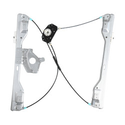 ELEVADOR DE CRISTAL FD F-150/LOBO 15-20 ELECTRICO 4 PUERTAS 1 PIEZA SIN MOTOR DOBLE CABINA 12VCC TWN HUSHAN FL3Z-1627000-V Derecho Trasera