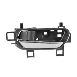 MANIJA INTERIOR NS VERSA 20-22/KICKS 17-22 CROMADA/NEGRA PLASTICO TWN HUSHAN 80671-5RF1A/80671-5RB1A Izquierdo Delantera/Trasera