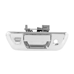 MANIJA DE TAPA NS NP300/FRONTIER 16-22 CON HOYO PARA LLAVE / CON HOYO PARA CAMARA CROMADA PLASTICO TWN HUSHAN