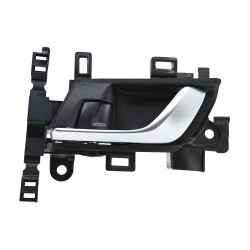 MANIJA INTERIOR 1 PIEZA NEGRO/PLATA PLASTICO TWN HUSHAN Izquierdo Trasera
