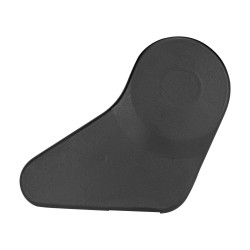 MANIJA INTERIOR VW POINTER 98-05/PICK UP 97-05 ASIENTO PILOTO SIN HOYO PARA PERILLA 1 PIEZA CORRUGADA NEGRA PLASTICO TAPA LATERAL PARA ASIENTO BRA GENERICA Izquierdo Delantera