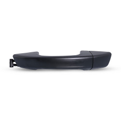 MANIJA EXTERIOR CON HOYO PARA LLAVE/SIN HOYO PARA LLAVE SIN SENSOR 1 PIEZA PARA LLAVE OCULTA LISA NEGRA PLASTICO TWN HUSHAN 7P6837205BGRU/7P6837879GRU/7P6839167AGRU Izquierdo Delantera/Trasera