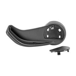 MANIJA INTERIOR NS TIIDA 07-17/VERSA AMERICANO 07-11 1 PIEZA CORRUGADA NEGRA PLASTICO PARA RECLINAR ASIENTO TWN HUSHAN 87418-ED000 Derecho Delantera